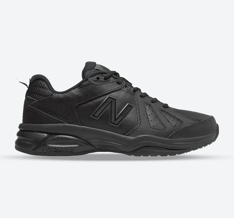 Image of Womens Wide Fit New Balance WX624AB5 Trainers