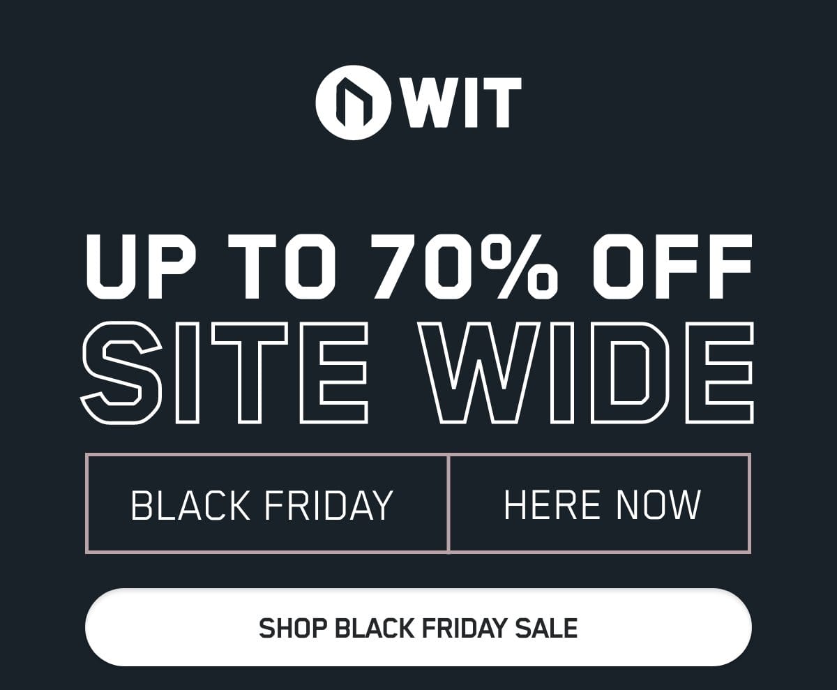 WIT 70% off sitewide