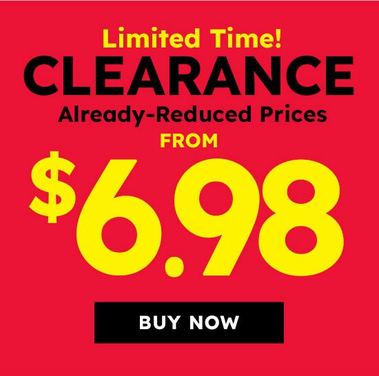 Shop All Clearance