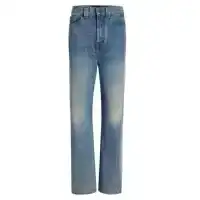 Khaite Albi Baggy Straight-Leg Jeans in Bryce