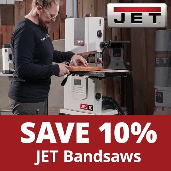 SHOP NOW - SAVE 10% JET® BANDSAWS