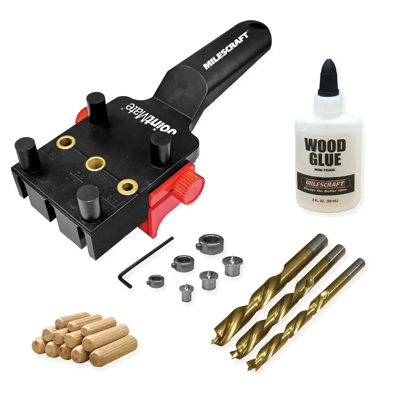 \\$5 Off - Milescraft® DowelJigKit™ Complete Dowel Joinery Kit