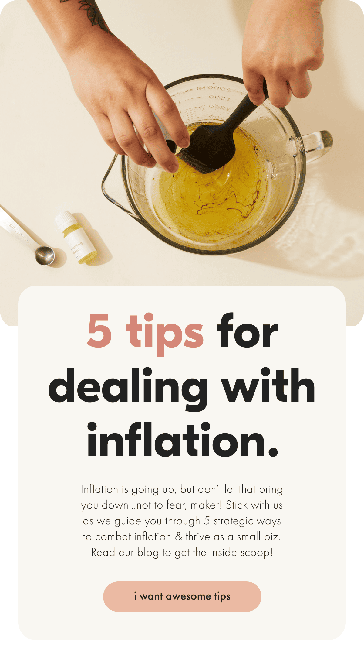 dealing with inflation