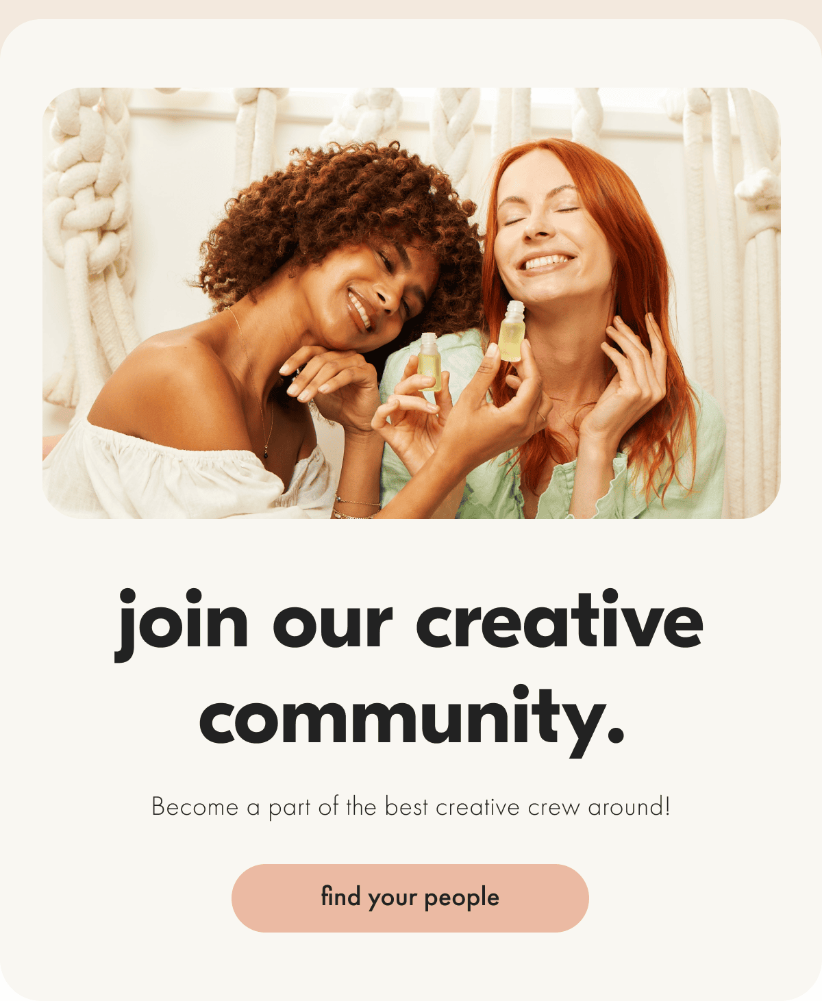 join our creative community.