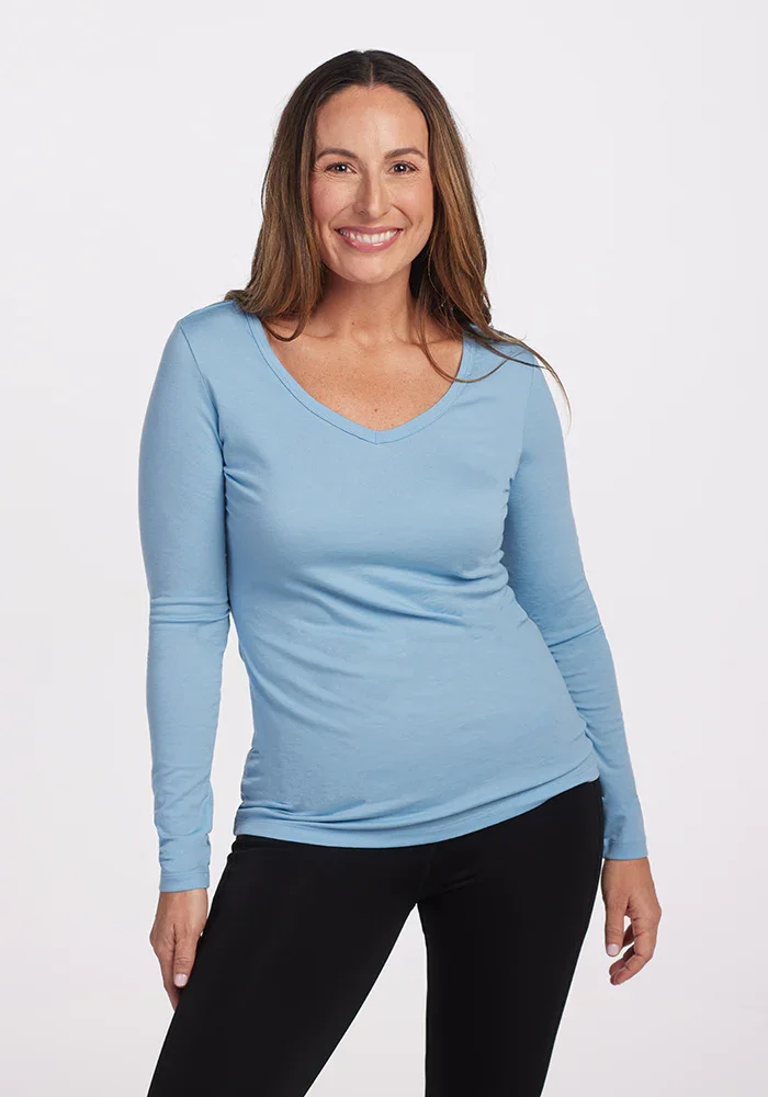Image of Clearance - Layla V Neck Top