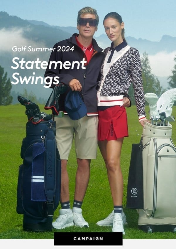 Golf Summer 2024: Statement Swings - discover the campaign