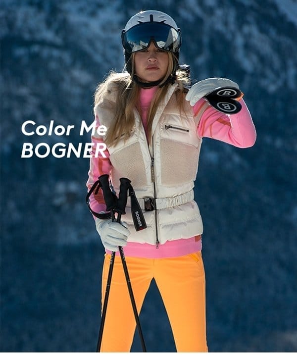 Meet our ski styles in feel-good colors.