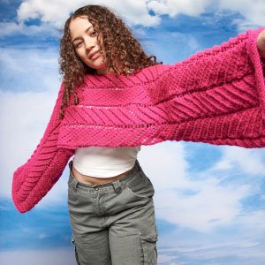 Sunray Knit Shrug Pattern