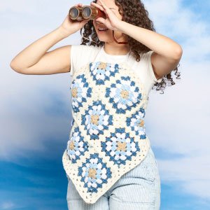 Crochet Granny Halter Top