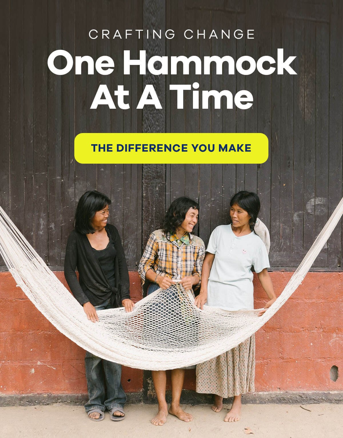 Crafting Change One Hammock At A Time THE DIFFERENCE YOU MAKE