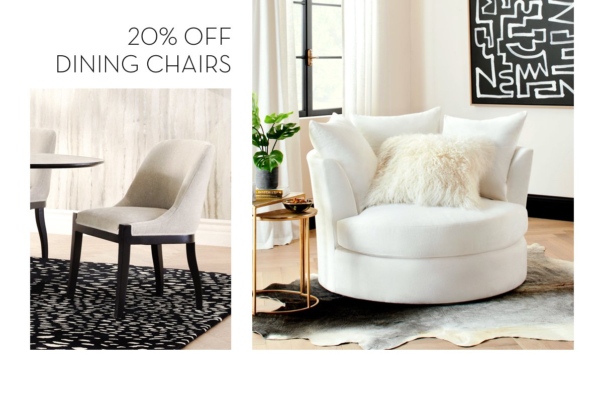 20 Percent Off Dining Chairs