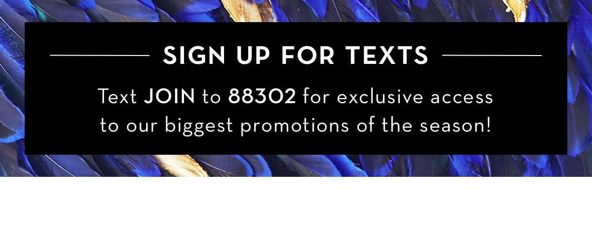 Sign Up For Texts