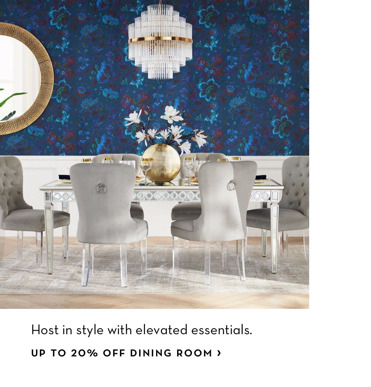 Up to 20 Percent Off Dining Room