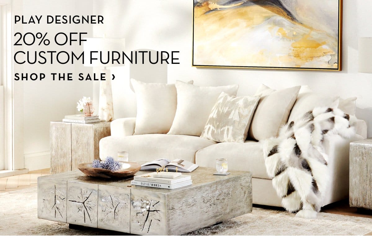 20 Percent Off Custom Furniture