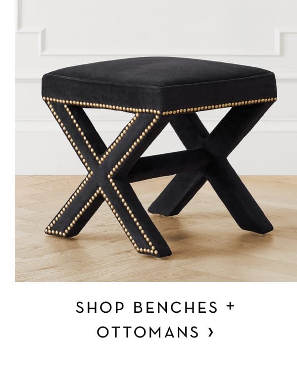 Shop benches and ottomans