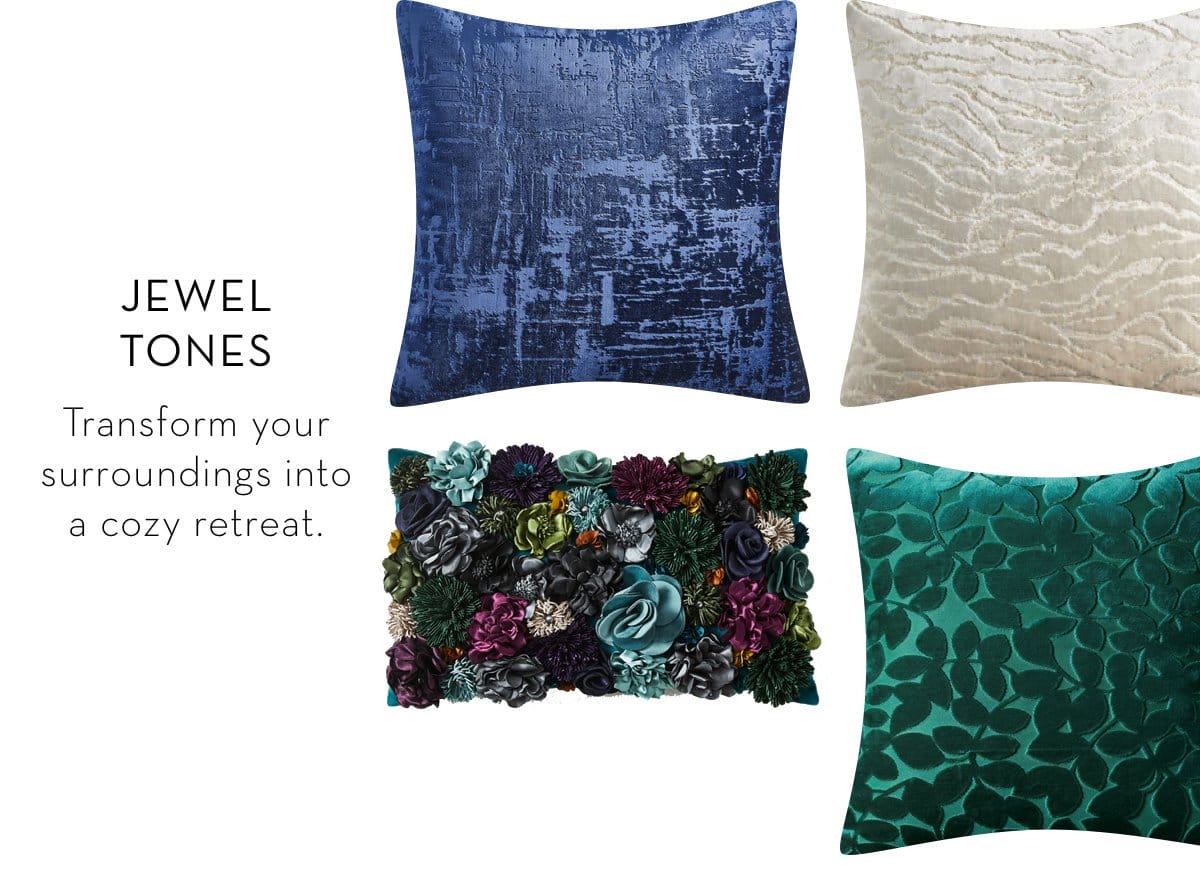 Jewel Tones Pillows