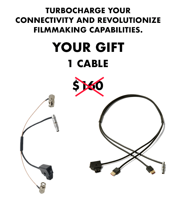 Turbocharge Your Creativity and Revolutionize Filmmaking Capabilities. You Gift 1 Cable FREE