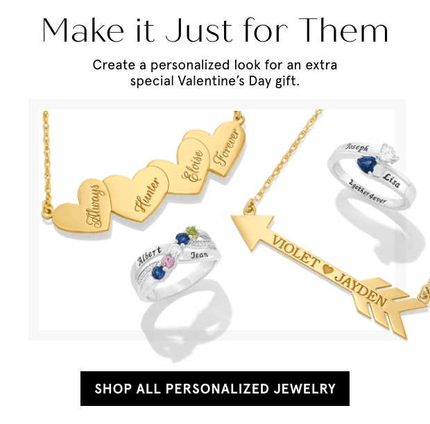 Shop All Personalized Jewelry >