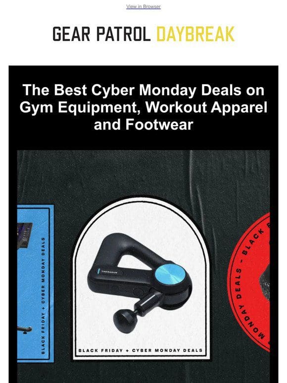 Kick off Cyber Monday with the Best Fitness Deals