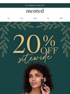 Don’t Miss Out on 20% Off Sitewide!