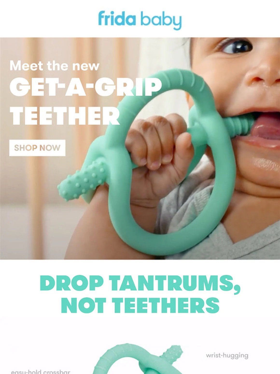NEW DROP ✊ Get a grip on teething