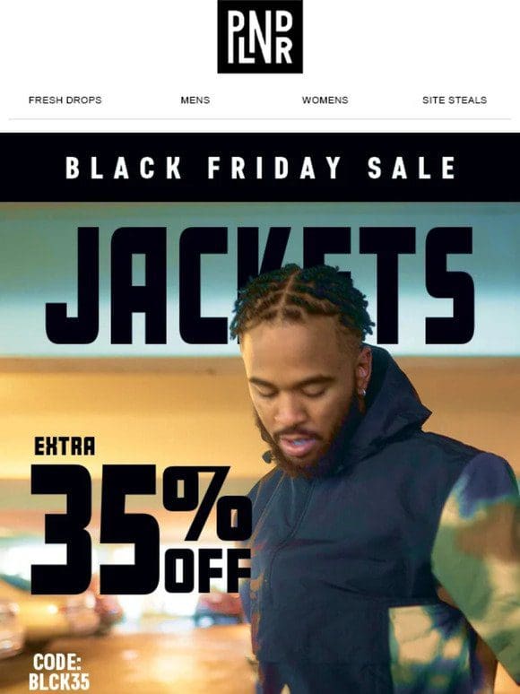 Black Friday Deal | Up To 90% Off Jackets!