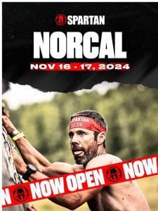 2024 Spartan NorCal: Now Open