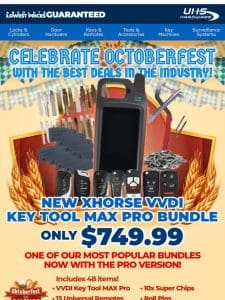 New! $749 Key Tool Max PRO Bundle， more key deals