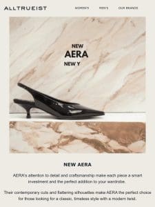 NEW AERA Vegan Shoes | Fall ’23 Collection is now live!