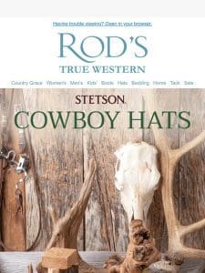 Timeless Stetson Cowboy Hats for Men & Women