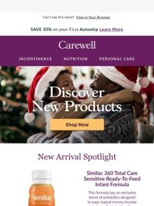 New products & brands at Carewell