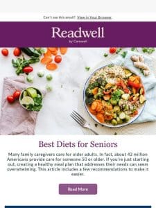 Learn About The Best Diets For Seniors