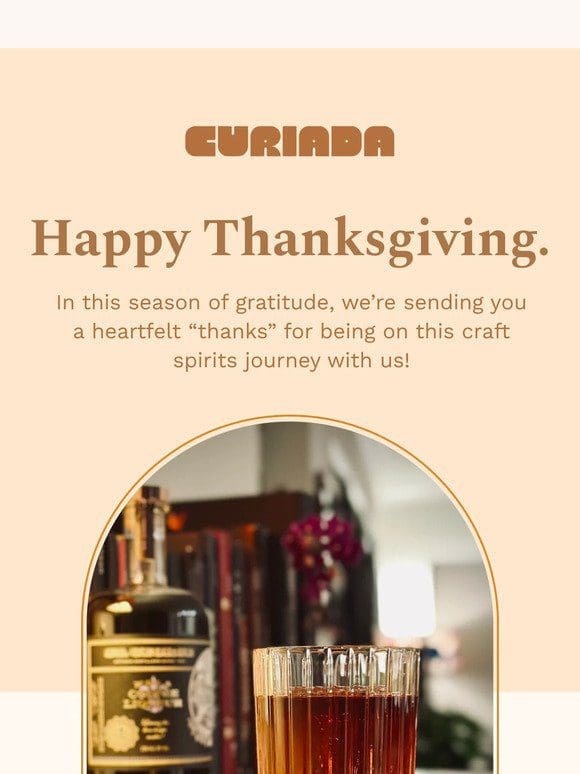 1) Give Thanks. 2) Get Drinks.