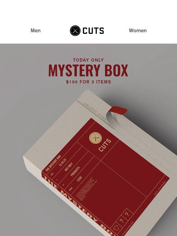 $100 MYSTERY BOX IS BACK