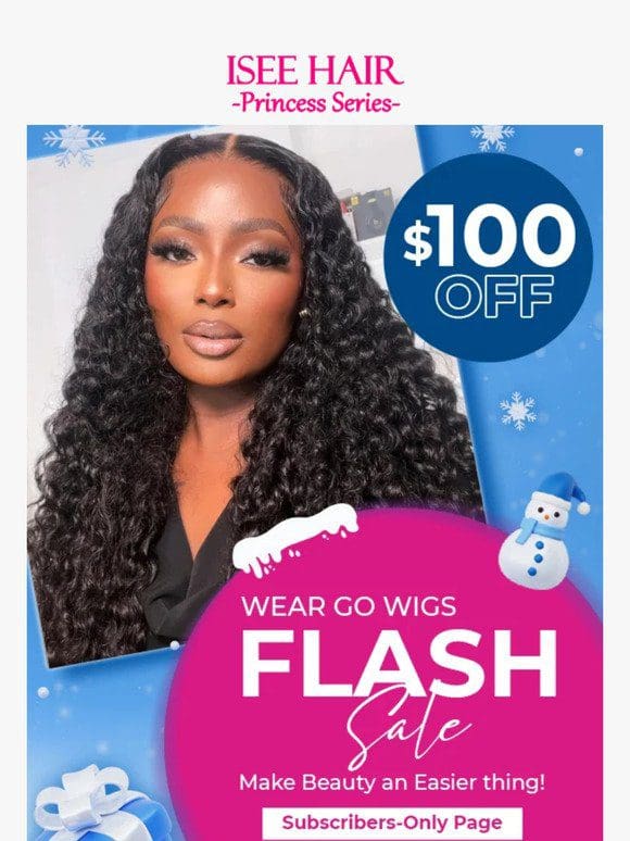 $100 off your purchase