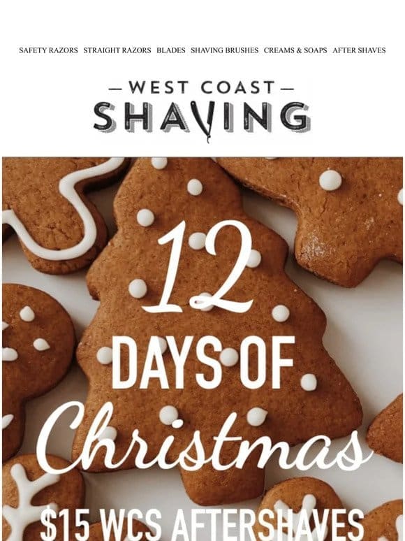 12 Days of Christmas: $15 Aftershave Splashes