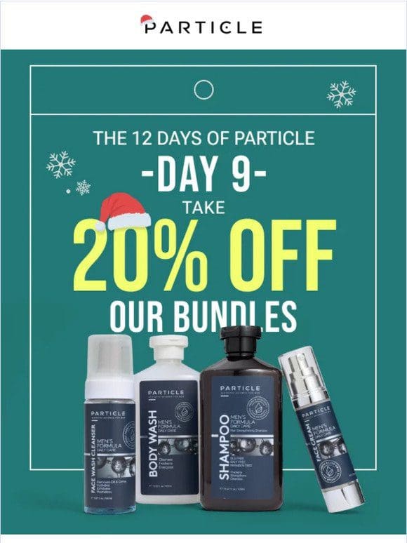 12 Days of Particle: DOUBLE DISCOUNTS on Bundles