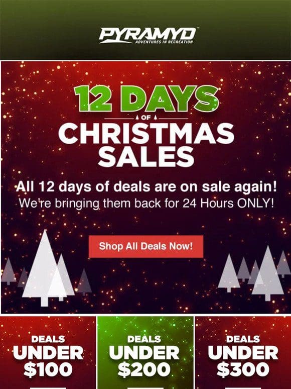 12 Days of Sales are BACK!