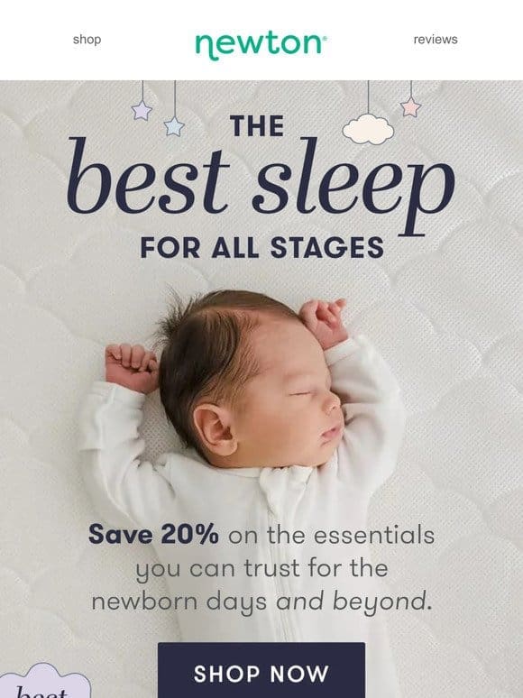20% OFF Better Sleep for New Baby and BEYOND ✨