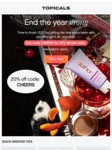 20% Off for Boxing Day