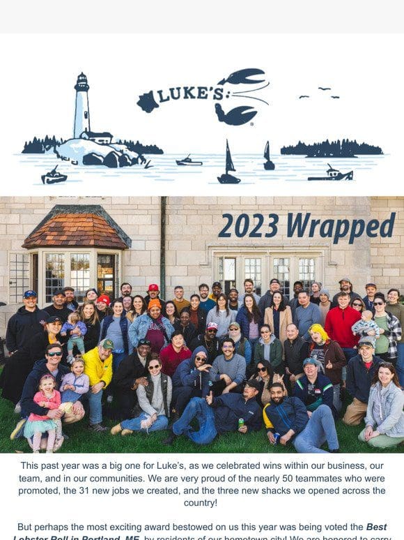 2023 Luke’s Wrapped
