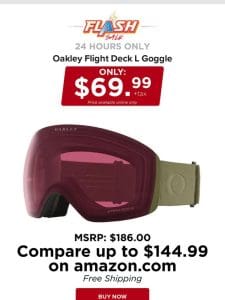 24 HOURS ONLY | OAKLEY GOGGLE | FLASH SALE