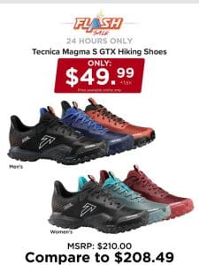 24 HOURS ONLY | TECNICA HIKING SHOE | FLASH SALE