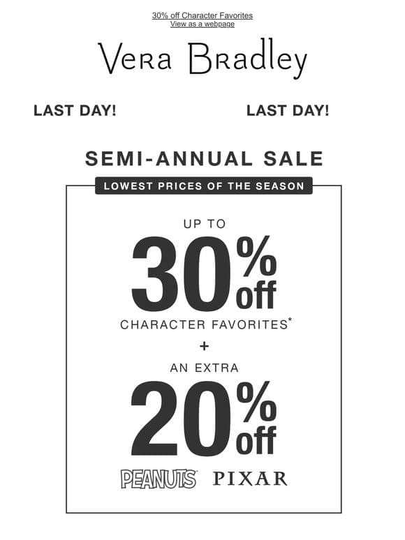 [240121 IP] ⏳ LAST DAY to save on Character Favorites!