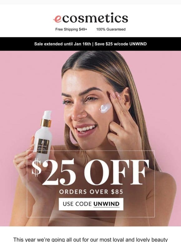$25 Off EXTENDED