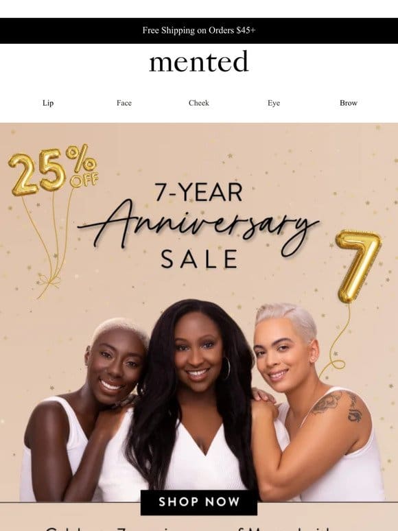 25% Off Mented Best Sellers!