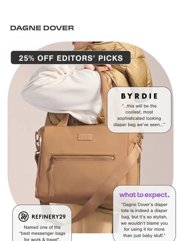 25% off the bags editors love most.