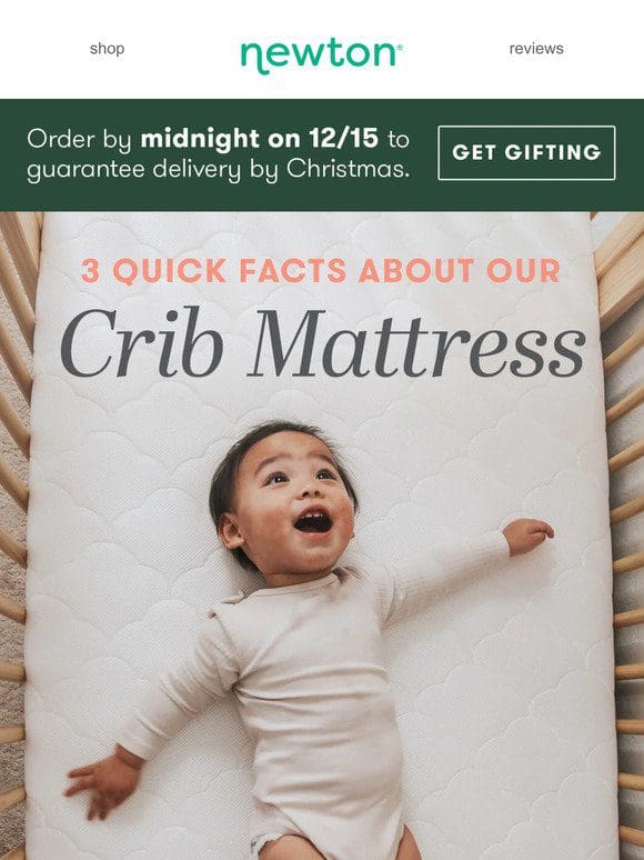 3 Things to KNOW about our Crib Mattress