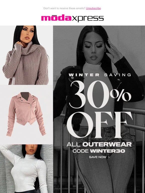 30% OFF Cold Weather ❄️ Tops