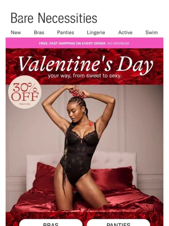 30% OFF Valentine’s Day Sale